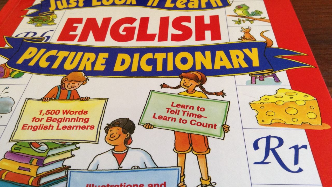 初心者用オススメ英英辞典just Look N Learn English Picture Ditionary 独学でバイリンガルになるぞ